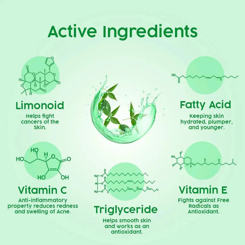 Fresh Look Neem & Tulsi Face Wash, Mild Hydrating Moisturizing Foaming All Skin Types