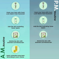 Fresh Look Neem & Tulsi Face Wash, Mild Hydrating Moisturizing Foaming All Skin Types - Keya Seth Aromatherapy