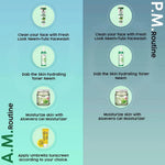 Fresh Look Neem & Tulsi Face Wash, Mild Hydrating Moisturizing Foaming All Skin Types