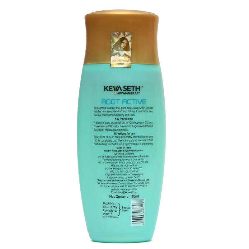 Root Active Hair Vitalizer Enriched with Lemongrass,Rosemary,Lavender,Basil & Tea Tree