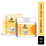 Skin Defence Orange Cream- Light Moisturizing, Quick Absorbing, Skin Repairs & Rejuvenation Enriched with Pure Orange Essential Oil and Vitamin C